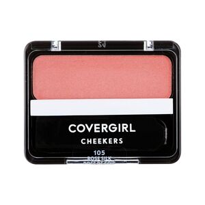 *3/15* NEW Covergirl Cheekers Blendable Powder Blush With Brush Rose Silk 105